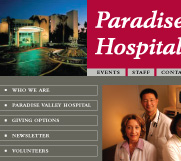Paradise Valley Hospital Website